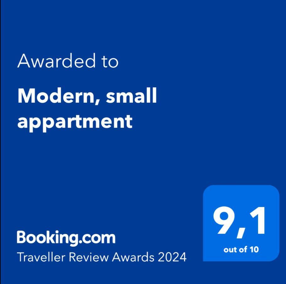 Modern, small appartment Larvik Esterno foto
